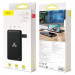 Baseus Bracket Power Bank 10W Wireless Charger 10000mAh (PPS10-01) - външна батерия с USB и USB-C изходи и с технология за безжично зареждане (черен) 8