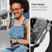 Spigen Ultra Hybrid Case - хибриден кейс с висока степен на защита за Apple Watch 44мм (прозрачен) 5