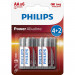 Philips Power Alkaline LR6 AA (E) Mignon - промо комплект 6 броя ултра-устойчиви батерии 1