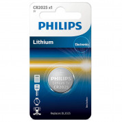 Philips Lithium CR2025 - литиева батерия тип копче 3.0V