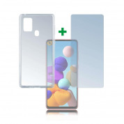 4smarts 360° Protection Set Limited Cover for Samsung Galaxy A21s (transparent)