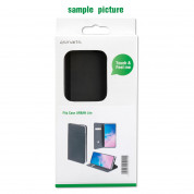 4smarts Flip Case URBAN Lite - кожен калъф с поставка и отделение за кр. карта за Samsung Galaxy A21 (черен) 4
