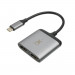 A-solar Xtorm XC202 USB-C Hub Dual HDMI Adapter - адаптер за свързване от USB-C към два HDMI порта (тъмносив) 2