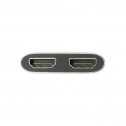 A-solar Xtorm XC202 USB-C Hub Dual HDMI Adapter - адаптер за свързване от USB-C към два HDMI порта (тъмносив) 2