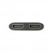 A-solar Xtorm XC202 USB-C Hub Dual HDMI Adapter - адаптер за свързване от USB-C към два HDMI порта (тъмносив) 3
