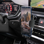 4smarts Inductive Fast Charger VoltBeam Touch 2 10W - поставка за кола с безжично зареждане за QI съвместими смартфони (черен) 5