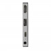 A-solar Xtorm XC204 USB-C Hub 4-in-1 4K HDMI, USB-C, USB-A & 3.5 mm - мултифункционален хъб за свързване на допълнителна периферия за MacBook и устройства с USB-C (тъмносив) 3