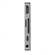 A-solar Xtorm XC205 USB-C Hub 5-in-1 4K HDMI, USB-C, SD, microSD & 3.5 mm - мултифункционален хъб за свързване на допълнителна периферия за MacBook и устройства с USB-C (тъмносив) 2