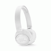 JBL TUNE600BTNC On-ear Wireless Headphones - безжични блутут слушалки с микрофон за мобилни устройства с Bluetooth (бял)