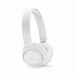 JBL TUNE600BTNC On-ear Wireless Headphones - безжични блутут слушалки с микрофон за мобилни устройства с Bluetooth (бял) 1