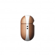 Nomad Leather Case - кожен (естествена кожа) кейс за Apple Airpods Pro (светлокафяв) 7