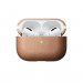 Nomad Leather Case - кожен (естествена кожа) кейс за Apple Airpods Pro (светлокафяв) 1