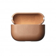 Nomad Leather Case - кожен (естествена кожа) кейс за Apple Airpods Pro (светлокафяв) 2
