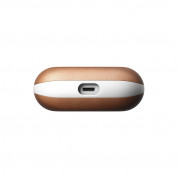 Nomad Leather Case - кожен (естествена кожа) кейс за Apple Airpods Pro (светлокафяв) 6