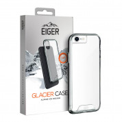 Eiger Glacier Case - удароустойчив хибриден кейс за iPhone SE (2022), iPhone SE (2020), iPhone 8, iPhone 7 (прозрачен)