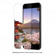 Eiger Tempered Glass Protector 2.5D - калено стъклено защитно покритие за дисплея на iPhone SE (2022), iPhone SE (2020), iPhone 8, iPhone 7, iPhone 6/6S (прозрачен) 3