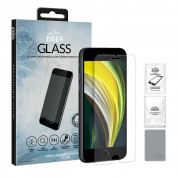 Eiger Tempered Glass Protector 2.5D - калено стъклено защитно покритие за дисплея на iPhone SE (2022), iPhone SE (2020), iPhone 8, iPhone 7, iPhone 6/6S (прозрачен)