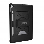 Urban Armor Gear Metropolis Handstrap Case for iPad 9 (2021), iPad 8 (2020), iPad 7 (2019) (black)