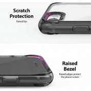 Ringke Fusion Crystal Case - хибриден удароустойчив кейс за iPhone SE (2022), iPhone SE (2020), iPhone 8, iPhone 7 (сив) 2