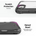 Ringke Fusion Crystal Case - хибриден удароустойчив кейс за iPhone SE (2022), iPhone SE (2020), iPhone 8, iPhone 7 (сив) 3