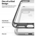 Ringke Fusion Crystal Case - хибриден удароустойчив кейс за iPhone SE (2022), iPhone SE (2020), iPhone 8, iPhone 7 (сив) 4