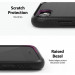 Ringke Onyx Case - силиконов (TPU) калъф за iPhone SE (2022), iPhone SE (2020), iPhone 8, iPhone 7 (черен) 5