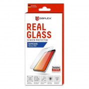 Displex Real Glass 10H Protector 2D - калено стъклено защитно покритие за дисплея на Samsung Galaxy A80 (прозрачен)