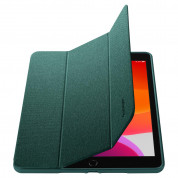Spigen Urban Fit Case - текстилен кейс и поставка за iPad 7 (2019), iPad 8 (2020), iPad 9 (2021) (зелен) 9