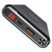 Baseus Qi Wireless Charger 15W Power Bank 10000mAh (WXHSD-D01) - външна батерия с USB и USB-C изходи и с технология за безжично зареждане (черен) 9