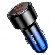 Baseus Dual USB QC 3.0 Car Charger 45W CCMLC20A-03 (blue) 2