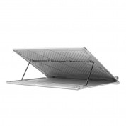Baseus Foldable Laptop Stand (SUDD-2G) - преносима сгъваема поставка за MacBook и лаптопи (бял) 2