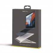 Baseus Foldable Laptop Stand (SUDD-2G) - преносима сгъваема поставка за MacBook и лаптопи (бял) 7