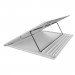 Baseus Foldable Laptop Stand (SUDD-2G) - преносима сгъваема поставка за MacBook и лаптопи (бял) 5