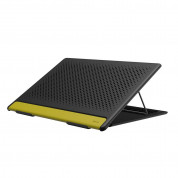 Baseus Foldable Laptop Stand (SUDD-GY) - преносима сгъваема поставка за MacBook и лаптопи (тъмносив)