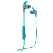 Monster iSport Achieve Wireless Bluetooth Earphones - безжични спортни блутут слушалки за мобилни устройства (син)