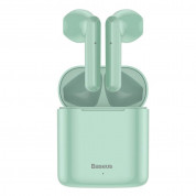 Baseus Encok W09 TWS In-Ear Bluetooth Earphones - безжични блутут слушалки за мобилни устройства (зелен) 4