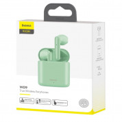 Baseus Encok W09 TWS In-Ear Bluetooth Earphones - безжични блутут слушалки за мобилни устройства (зелен) 8