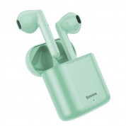 Baseus Encok W09 TWS In-Ear Bluetooth Earphones - безжични блутут слушалки за мобилни устройства (зелен)