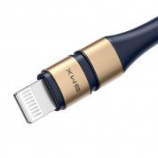 Baseus BMX Double-Deck USB-C to Lightning Cable PD 18W - MFI сертифициран USB-C към Lightning кабел за Apple устройства с Lightning порт (120 см) (син) 3