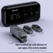 Baseus T-Typed S-16 Wireless FM MP3 Car Charger - блутут MP3 плеър и зарядно за кола за мобилни устройства (черен) 4