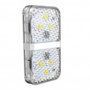 Baseus Door Open Warning Light (CRFZD-02) - предупредителни LED светлини за вратите на автомобили (2 броя) (бял) 2