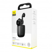 Baseus Encok W04 Pro TWS In-Ear Bluetooth Earphones (NGW04P-01) - безжични блутут слушалки с безжичен зареждащ кейс за мобилни устройства (черен) 10