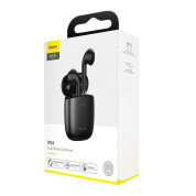 Baseus Encok W04 TWS In-Ear Bluetooth Earphones - безжични блутут слушалки със зареждащ кейс за мобилни устройства (черен) 9