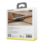 Baseus Fully Folded Portable USB-A Hub (CAHUB-CW01) - 4-портов USB-A хъб за компютри и лаптопи (черен) 13
