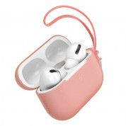 Baseus Lets Go Jelly Lanyard Case - силиконов калъф с връзка за Apple Airpods Pro (оранжев)