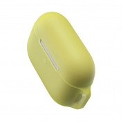 Baseus Lets Go Jelly Lanyard Case - силиконов калъф с връзка за Apple Airpods Pro (жълт) 5