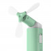 Baseus Square Portable Folding Fan - сгъваем мини вентилатор с външна батерия (зелен) 2