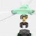 Baseus Square Portable Folding Fan - сгъваем мини вентилатор с външна батерия (зелен) 9