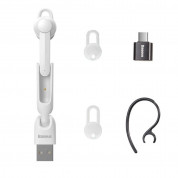 Baseus Encok A05 In-Ear Bluetooth Earphone - безжична блутут слушалка за мобилни устройства (бял) 4