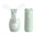 Baseus Tricolor Bear Portable Folding Fan - сгъваем мини вентилатор с външна батерия (зелен) 3